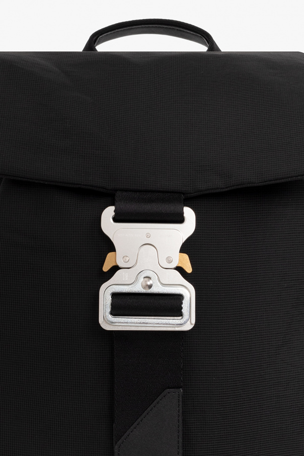 1017 ALYX 9sm バッグパック ブラック ローラーコースター large Carrier tote bag Black - Backpack with Rollercoaster
